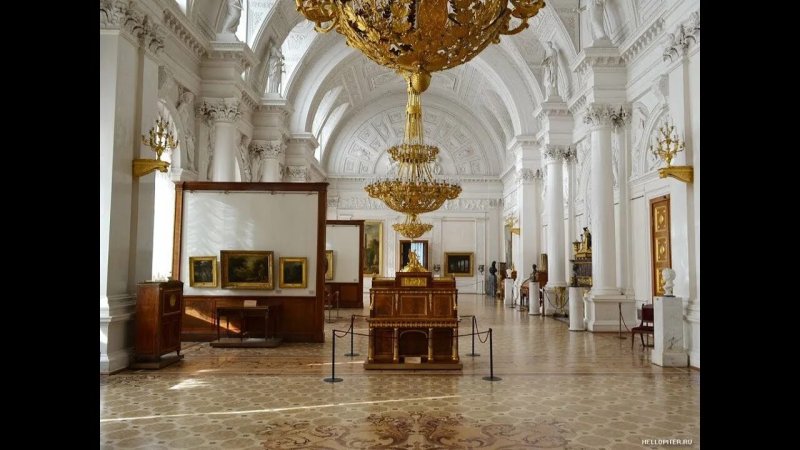 Белый зал эрмитажа