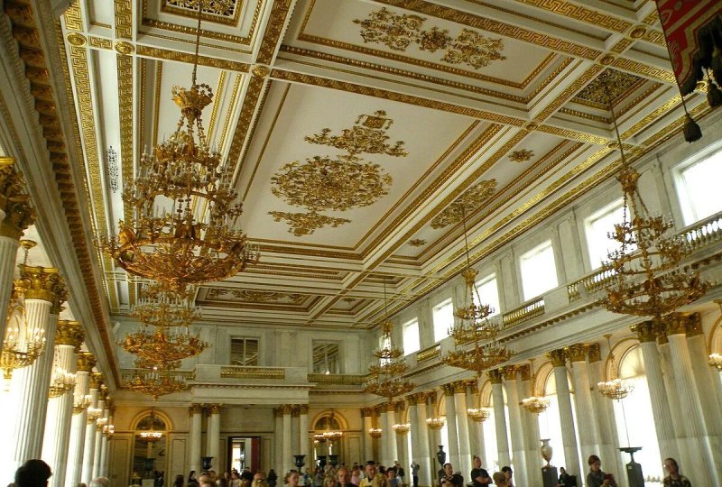 Фельдмаршальский зал зимнего дворца