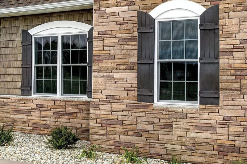 Фасадная панель nailite creek ledgestone