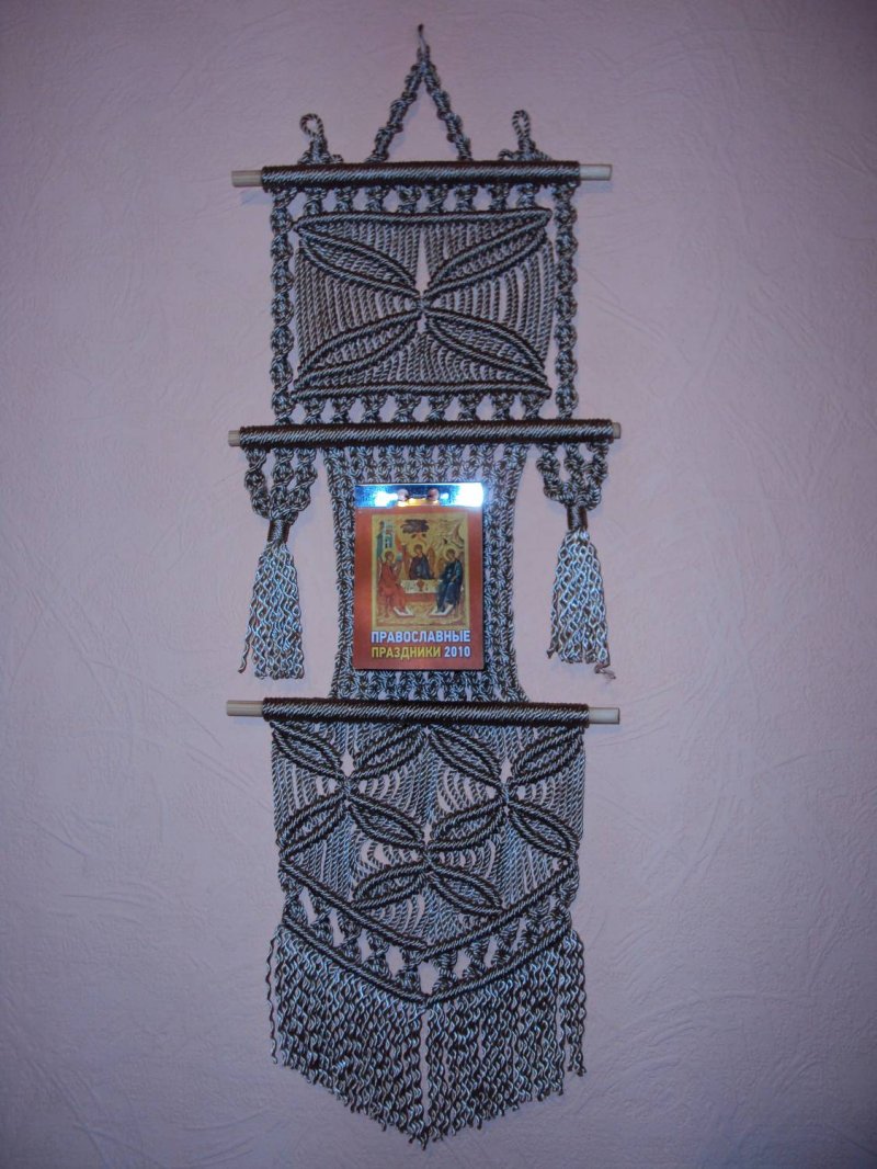 Макраме панно