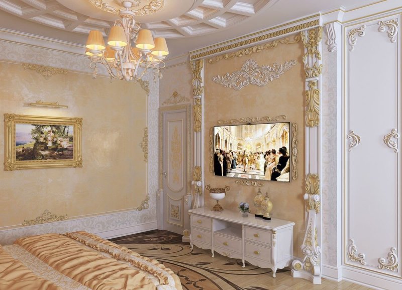 Гостиная версаче барокко
