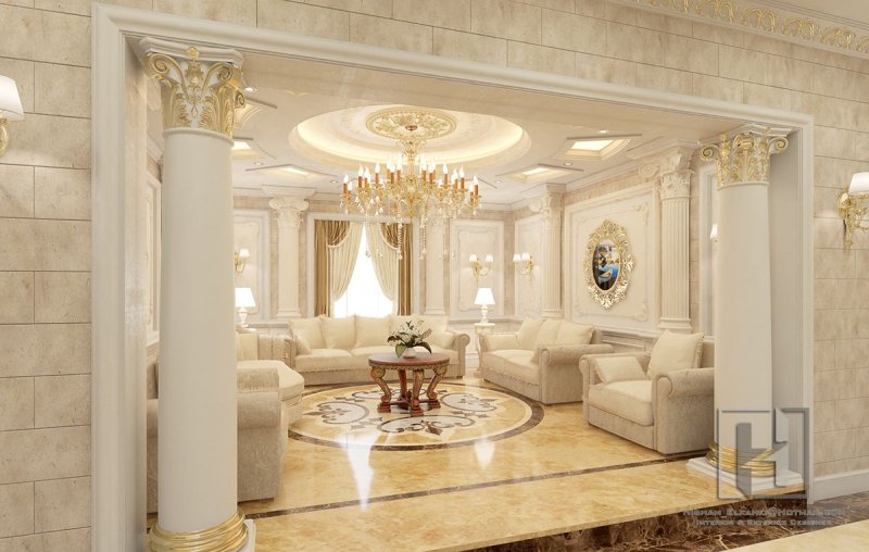 Дворец -интерьер luxury antonovich design