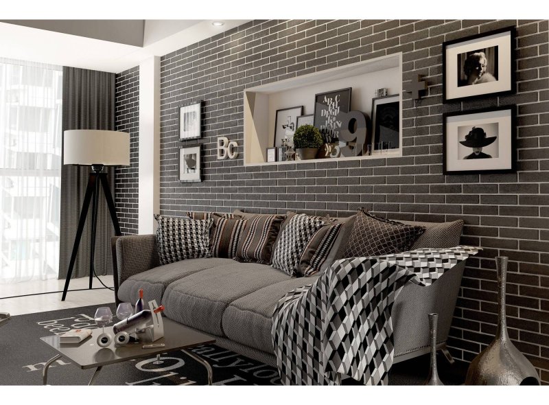 Плитка brickstyle golden tile