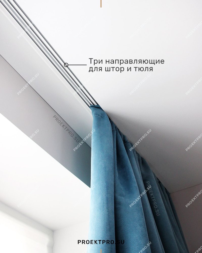 Для штор карнизы