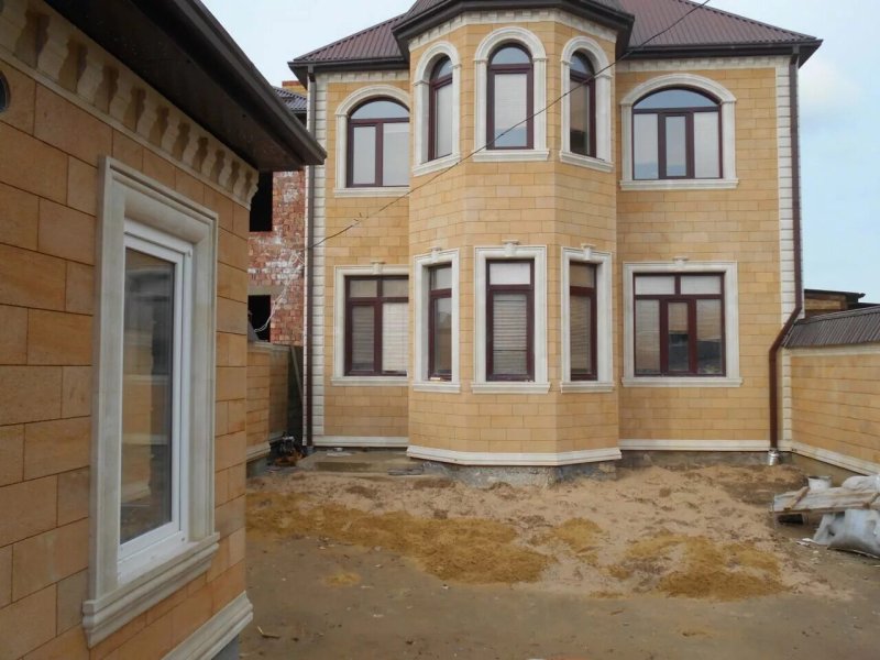 Дома из дагестанского камня