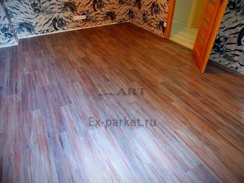 Линолеум под ламинат
