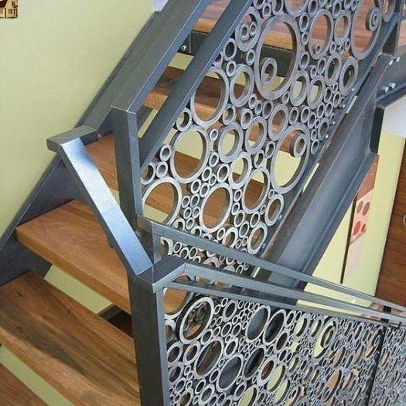 Лестница лазерная резка
