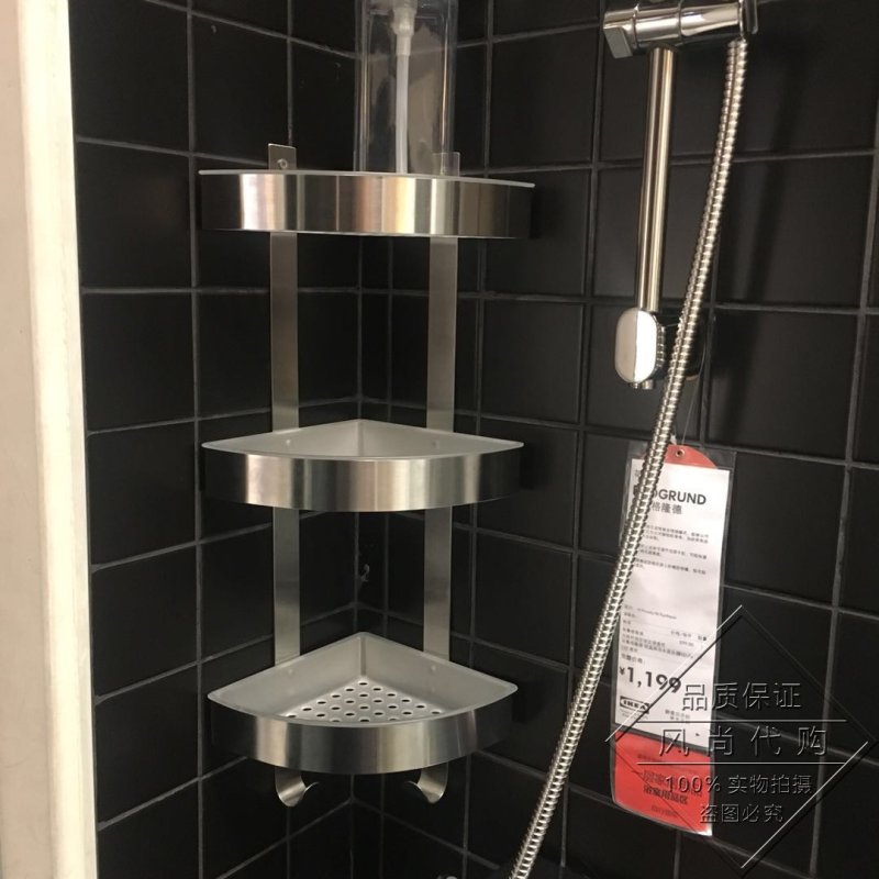 Угловая полка ikea грундталь