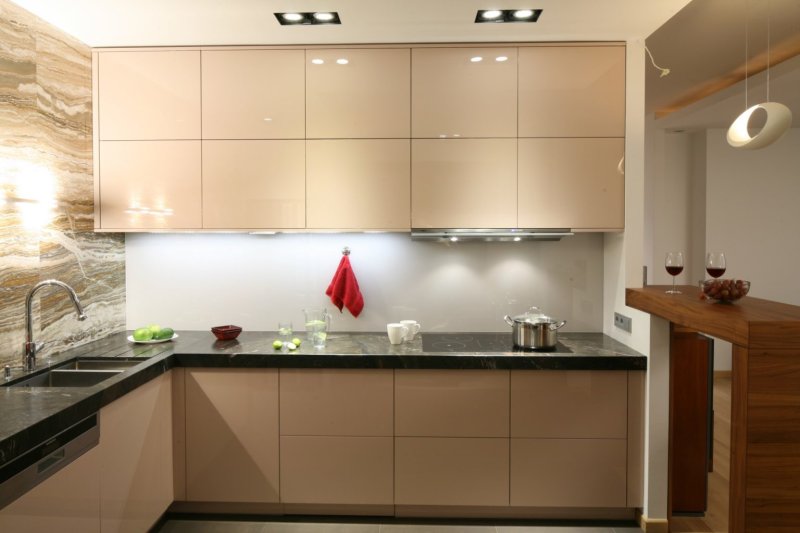 Современные интерьеры кухни