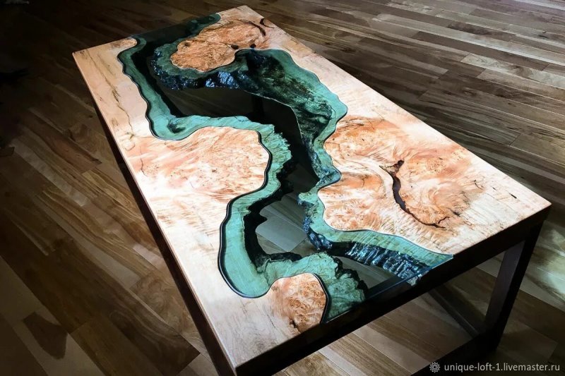Эпоксидная смола river glass