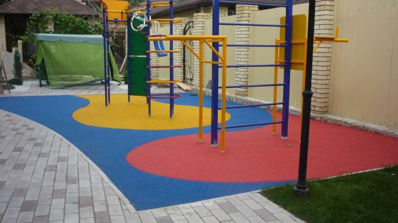 Покрытие детских площадок