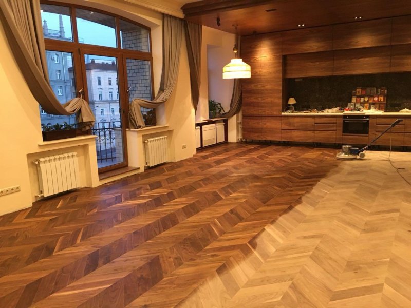 Паркет елочка