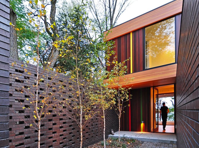 Фасадные ламели alumwood
