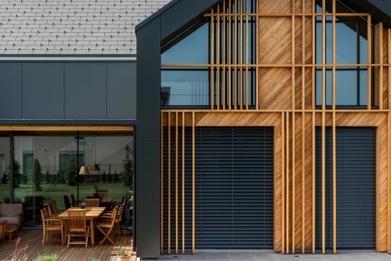 Barnhouse фасад планкен
