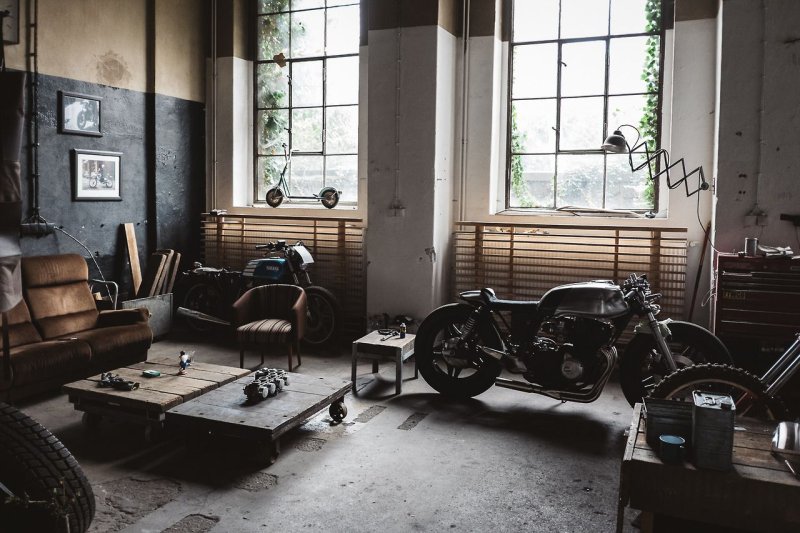 Гараж в стиле loft