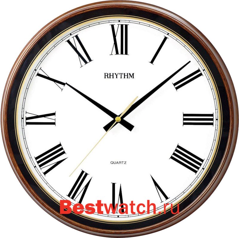Rhythm настенные интерьерные часы rhythm