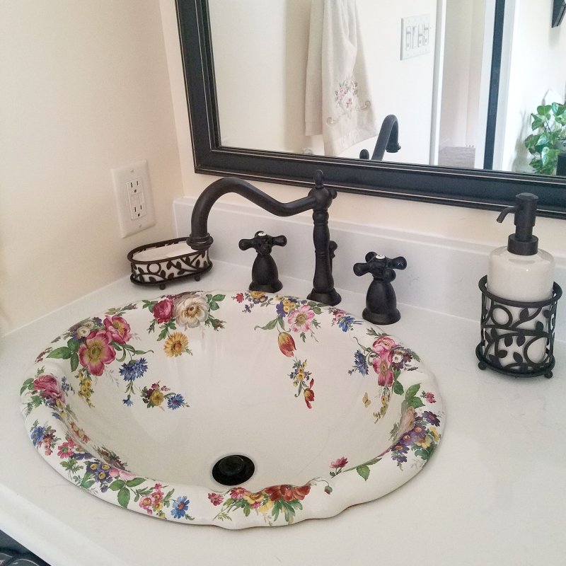Расписные мойки kohler