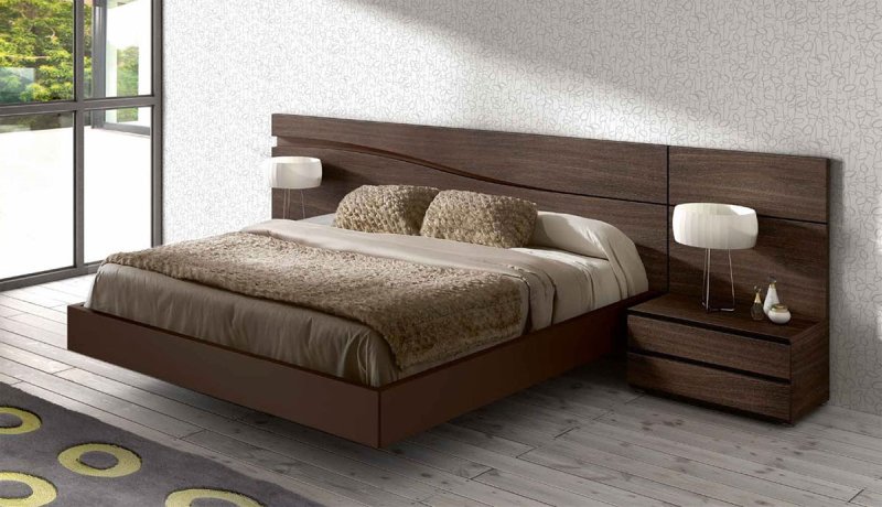 Design wood кровать модерн