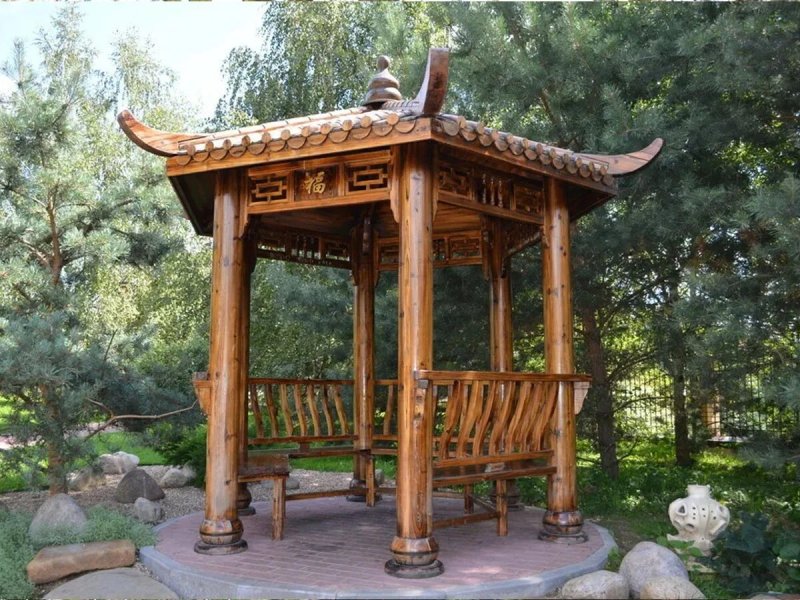 Пагода беседка китайская