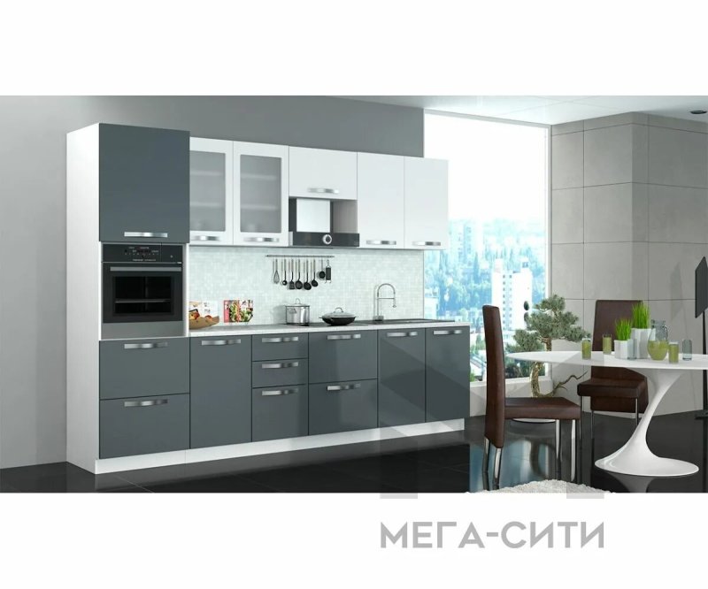 Кухни графит