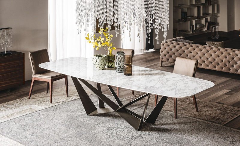 Cattelan italia стол обеденный