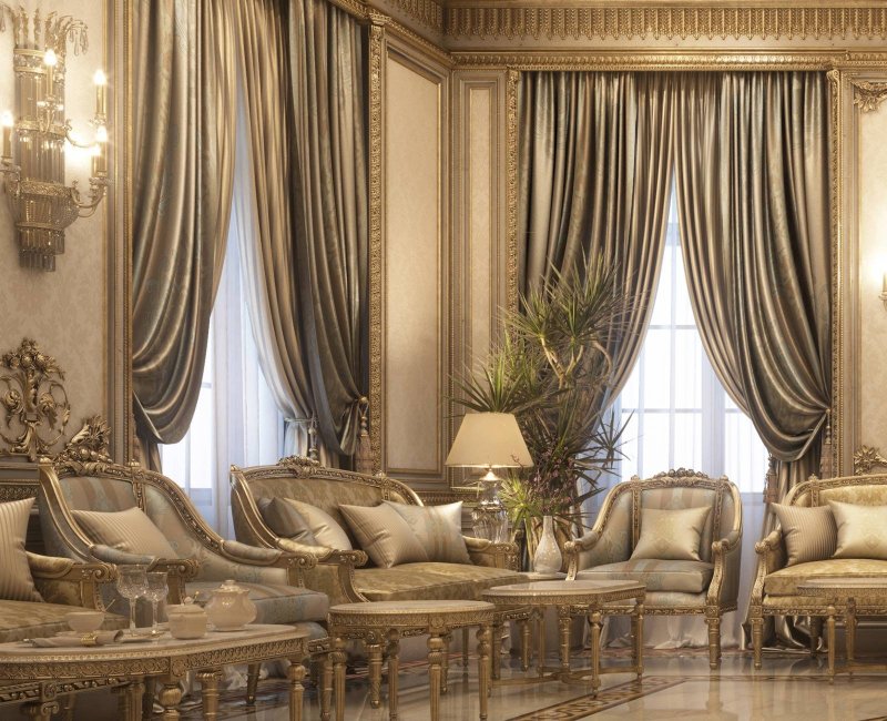 Шторы luxury antonovich design