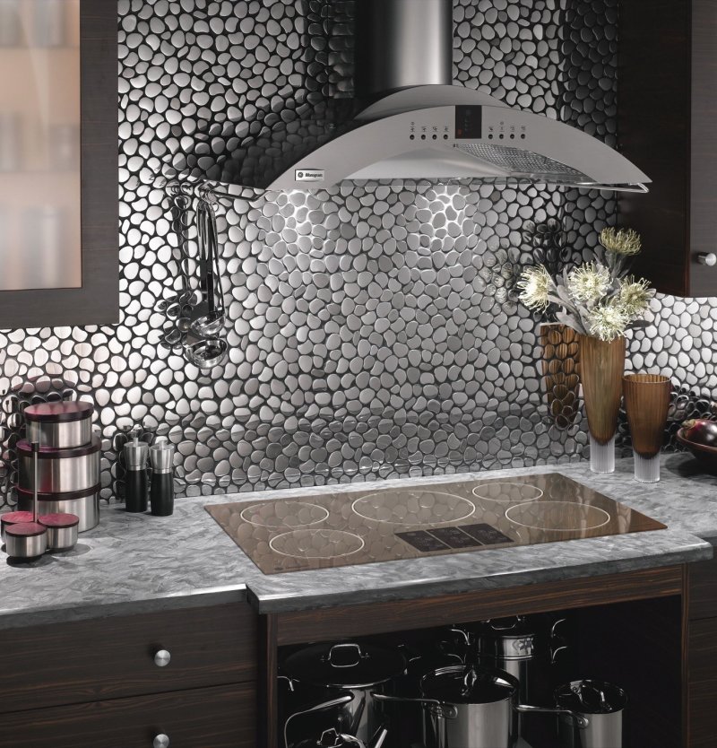 Мозаика backsplash алюминий