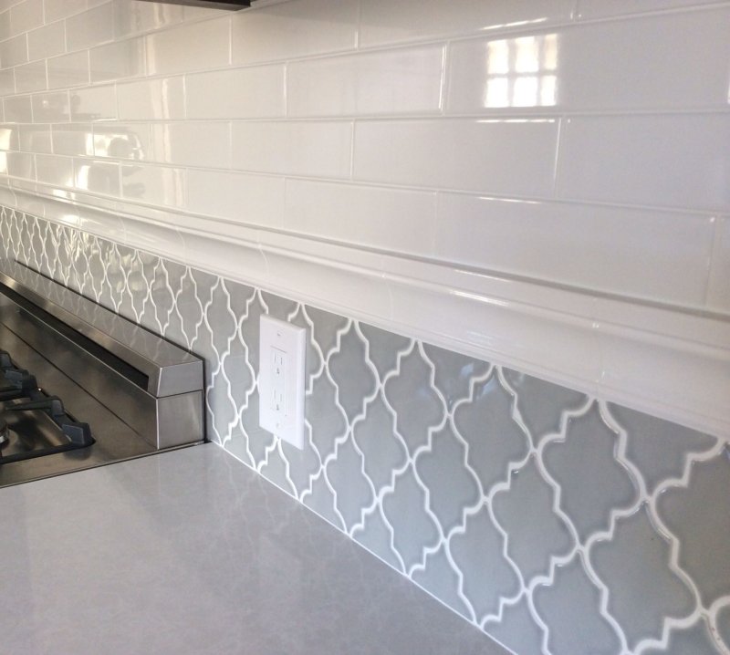 Плитка backsplash арабеск