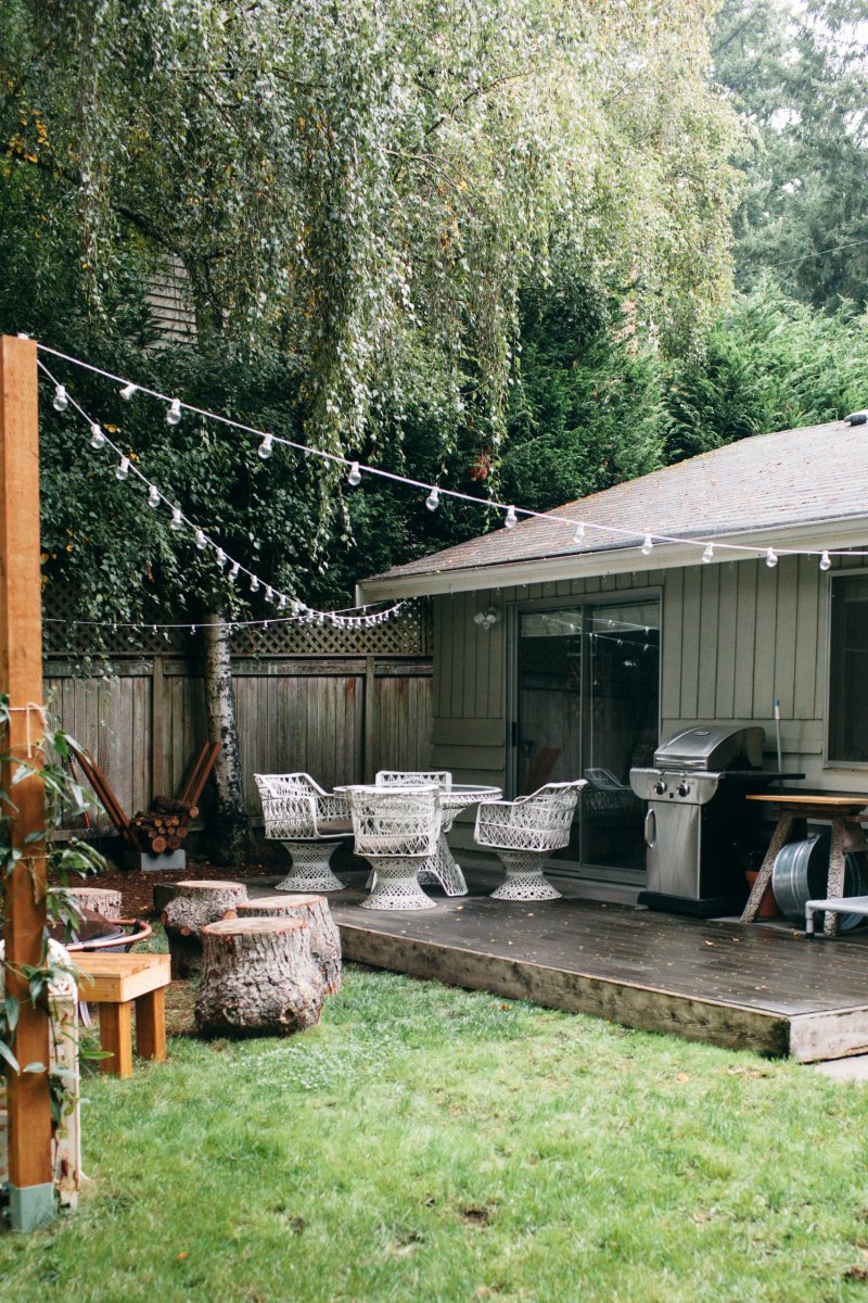 Outdoor patio design