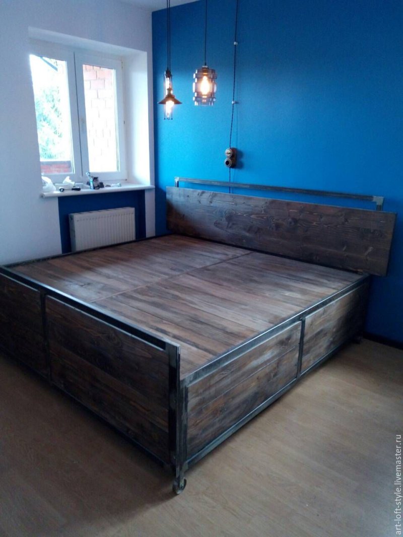 Кровать лофт полуторка