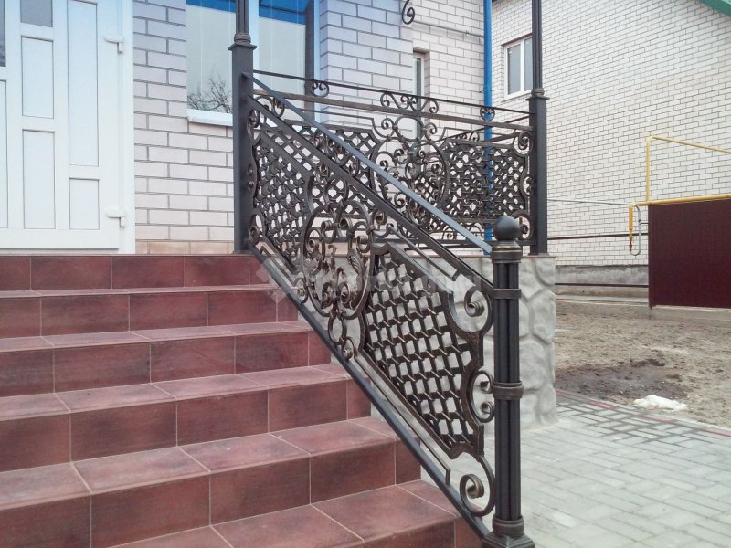 Художественная ковка перила