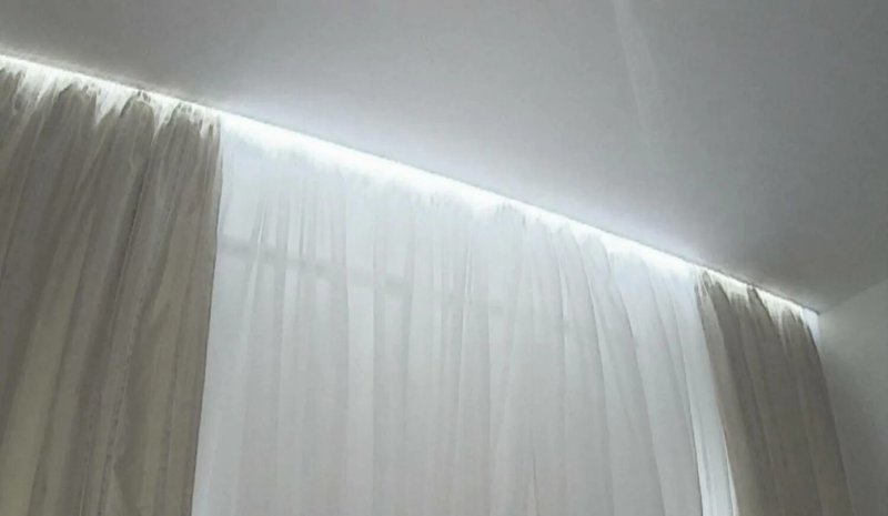 Светодиодная подсветка штор