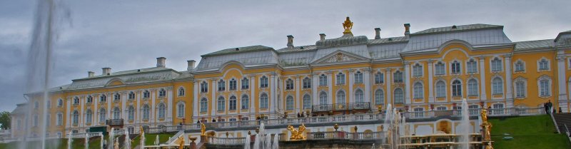Большой дворец в петергофе растрелли