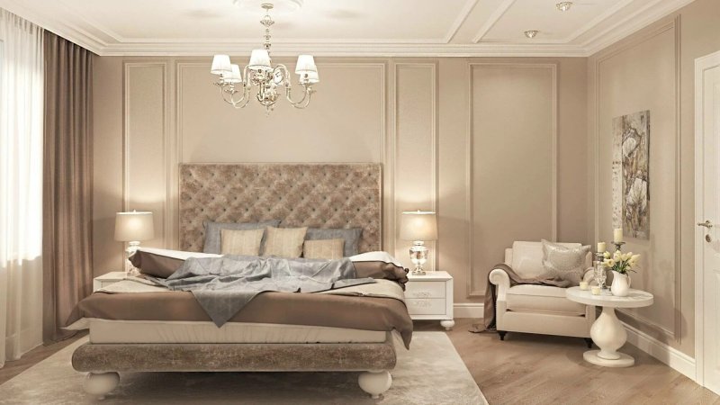 Спальни luxury неоклассика