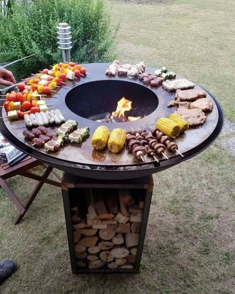 Очаг гриль голландия офир