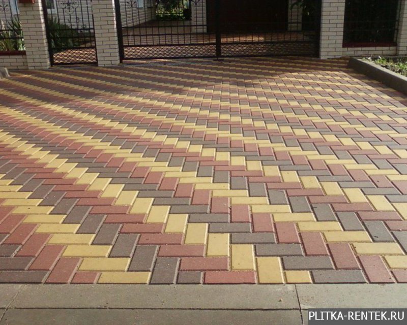 Укладка тротуарная плитка