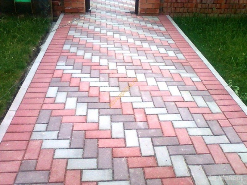Укладка тротуарная плитка