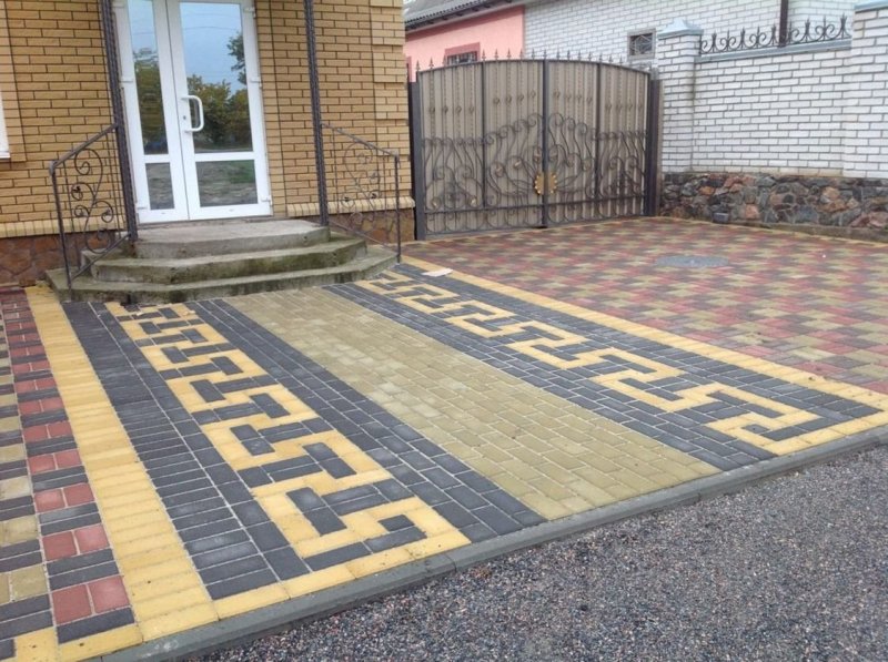 Укладка тротуарная плитка
