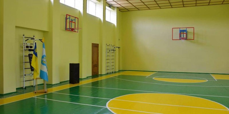 Спортивный зал в школе