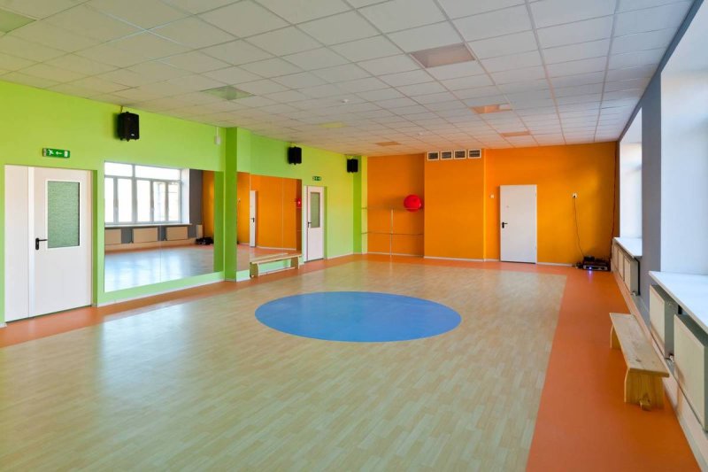 Спортивный зал в школе