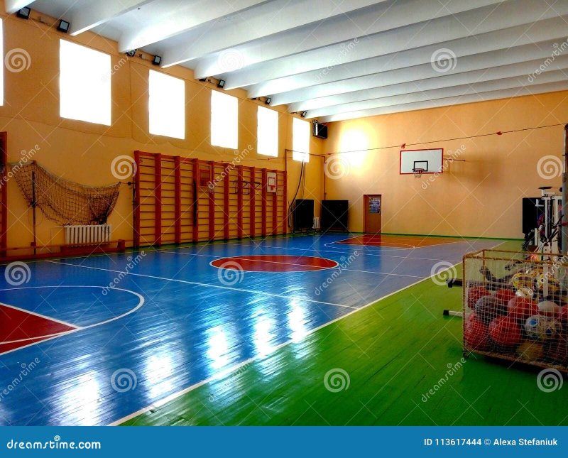 Спортивный зал в школе