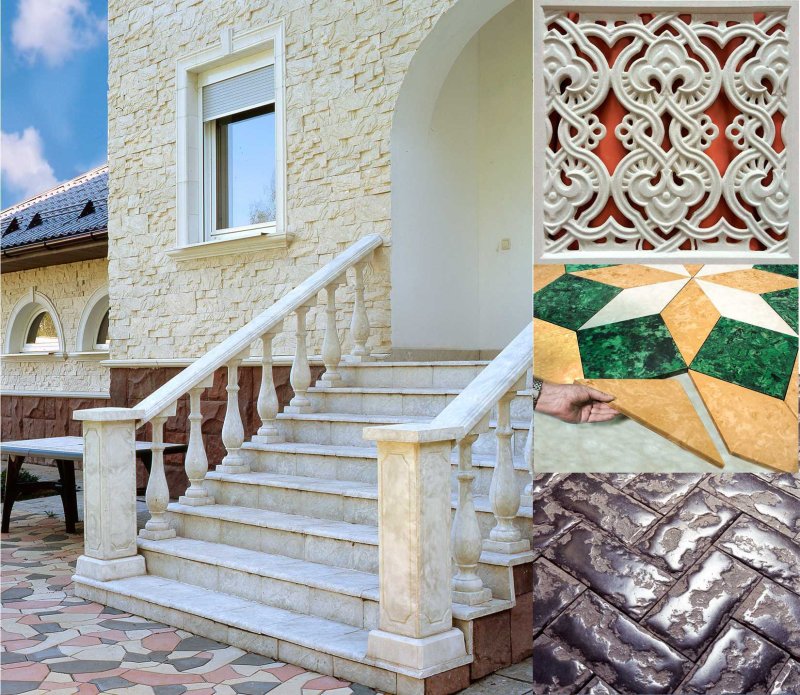 Балясины дагестанский камень