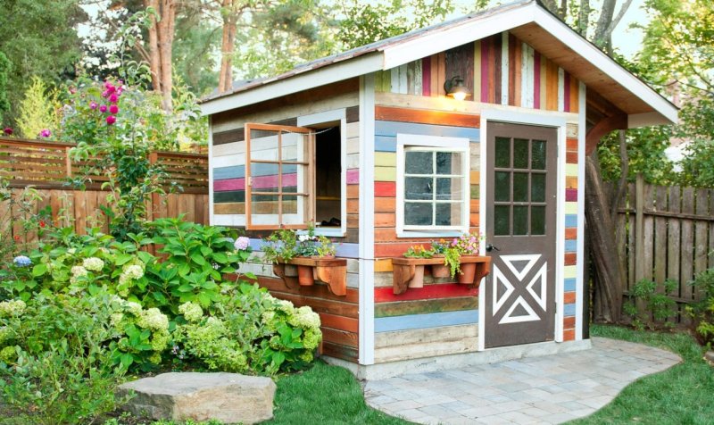 Садовый домик shed garden