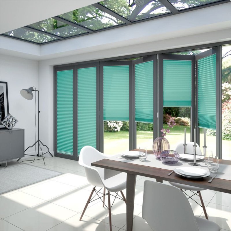 Plisse blinds