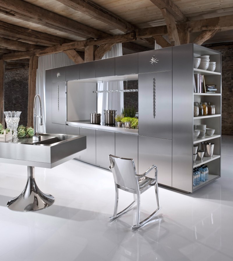 Stainless steel kitchen