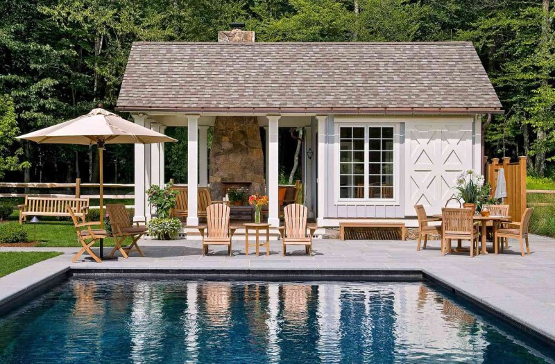 Pool house design