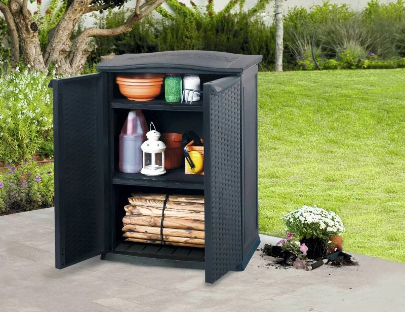 Шкаф rattan style base