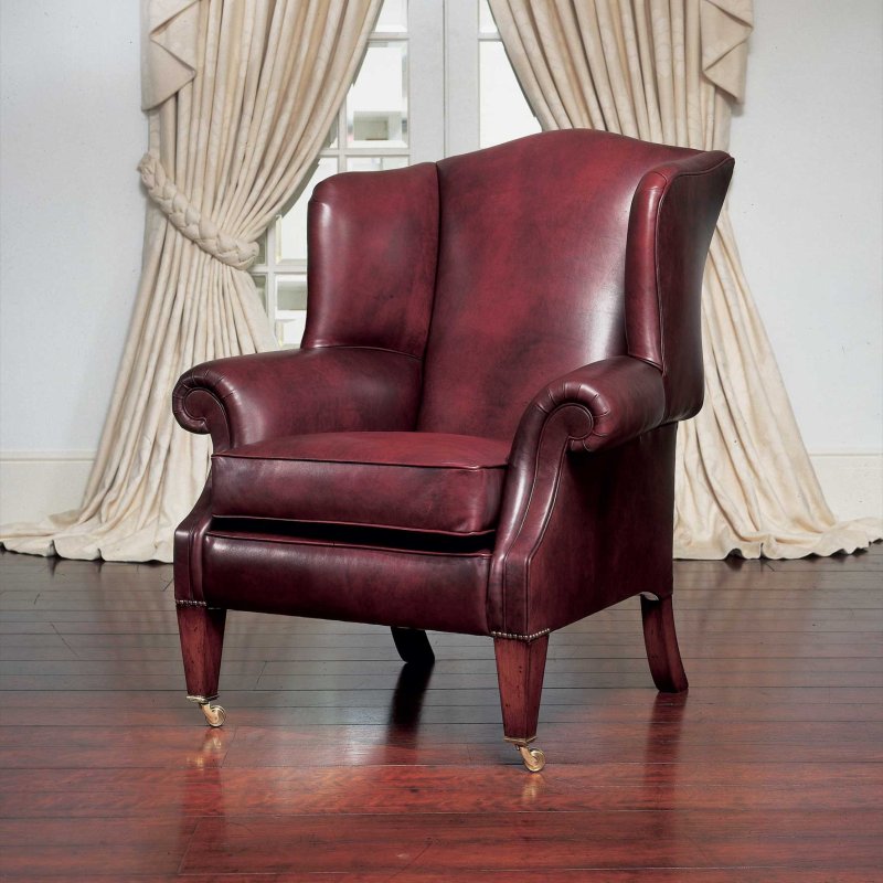 Кресло кожаное grantham chair