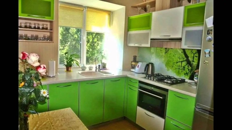 Салатовая кухня