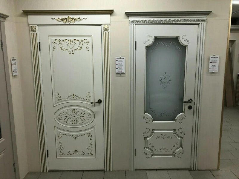 Дверь каролина слоновая кость